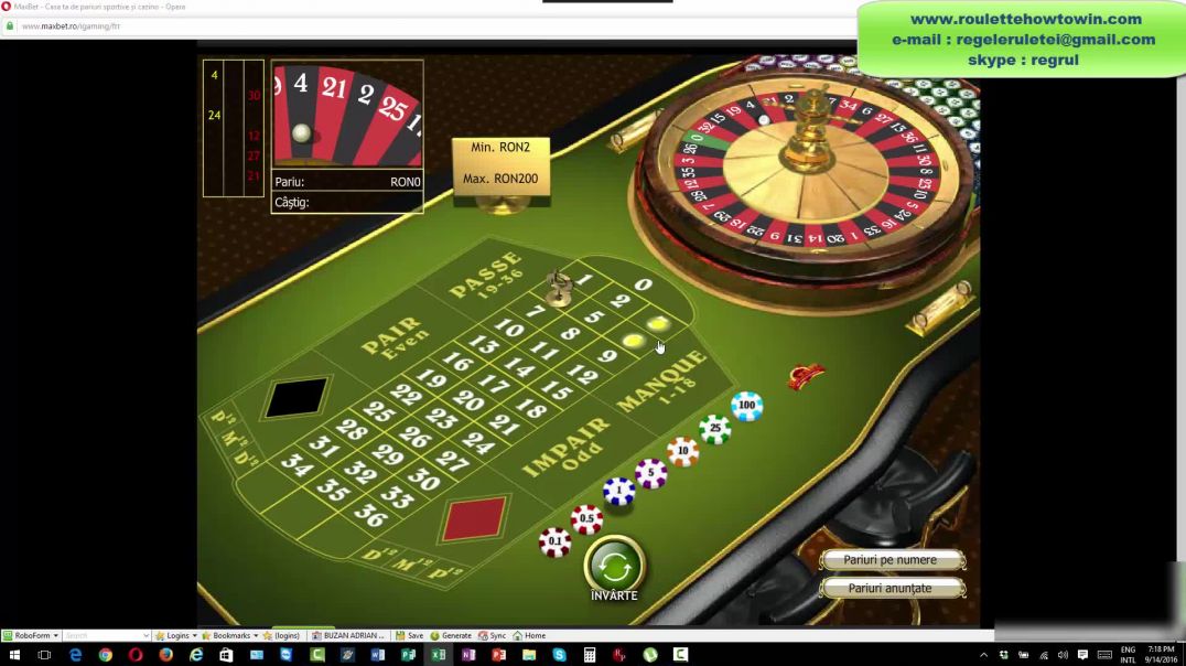 BEST Roulette System 2019 2020 2021 2022 2023 2024 2025 REAL GAME