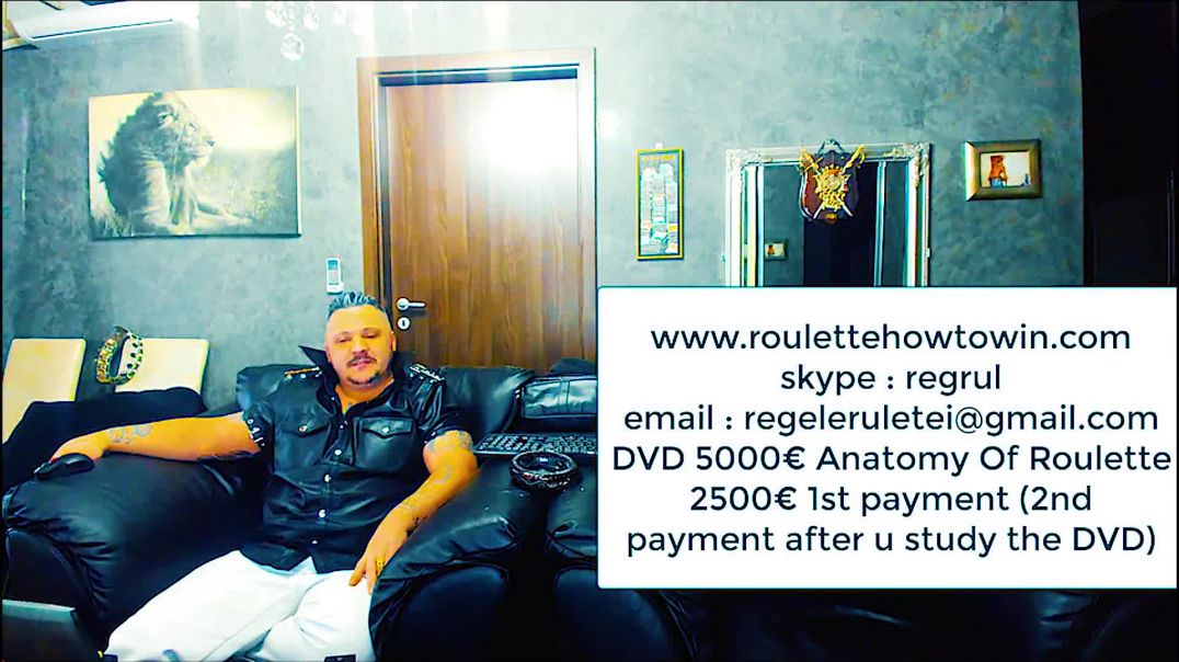 DVD Anatomy of Roulette 2 payments of 2500€