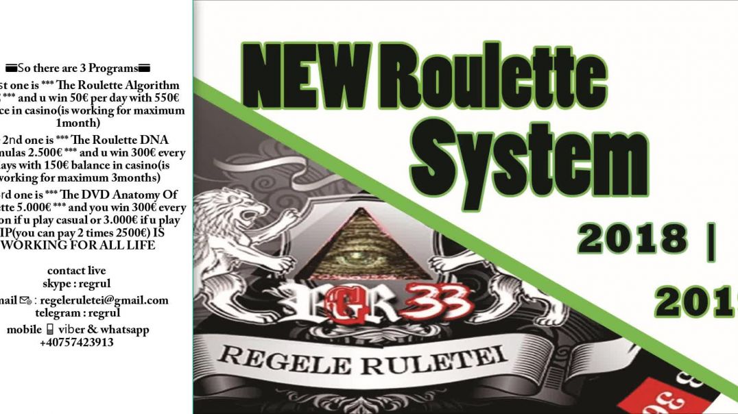 NEW Roulette System Strategy Software  2019 2020 2021 2022 2023 2024 2025 40000EURO  WIN AGAIN