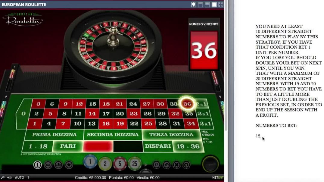 THE BADEN BADEN ROULETTE STRATEGY - SURE WIN 99% IN 11 SPINS
