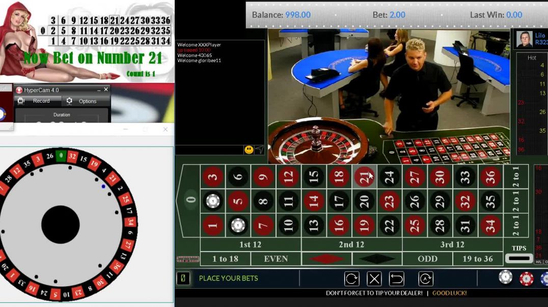 XXX Roulette Software Hot Spot 3 Numbers On Wheel Win 1786 4Th REAL