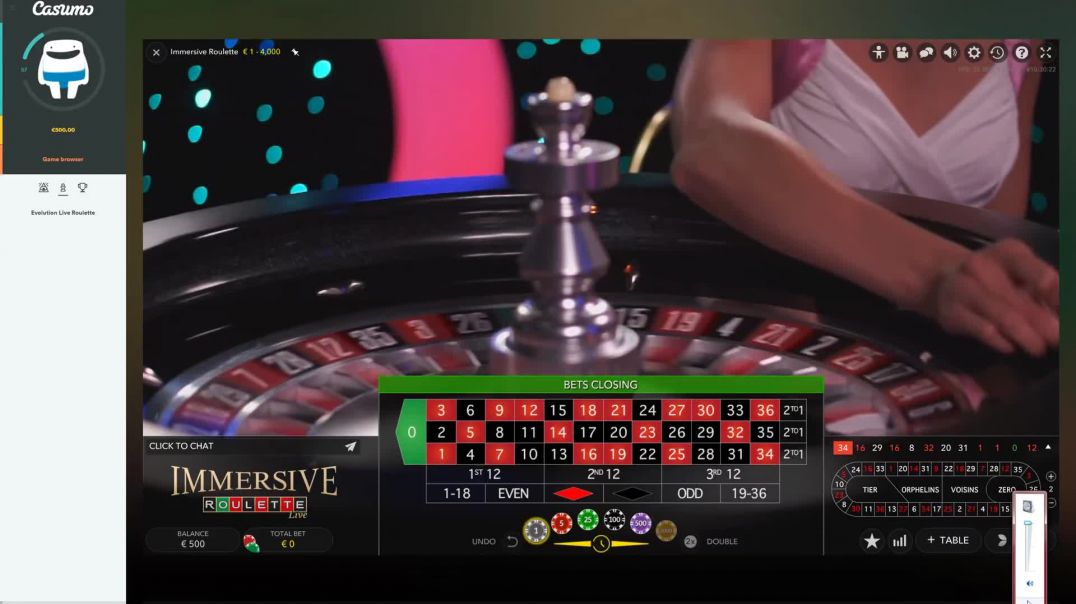 500 Euros Vs Live Dealer Immersive Roulette Big Bets