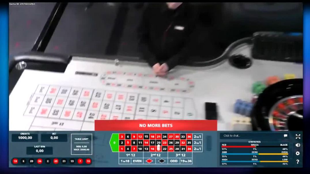 Portomaso Gaming Live Roulette Win 2149,00 Land-Based Casino