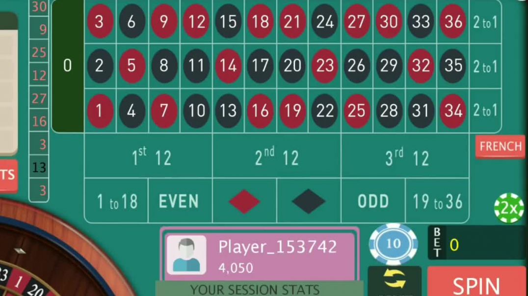 2611 Roulette WIN tricks