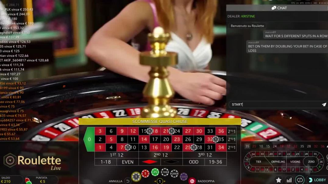 Roulette WIN Every Time Strategy - 23 Mathematic Law + Martingale