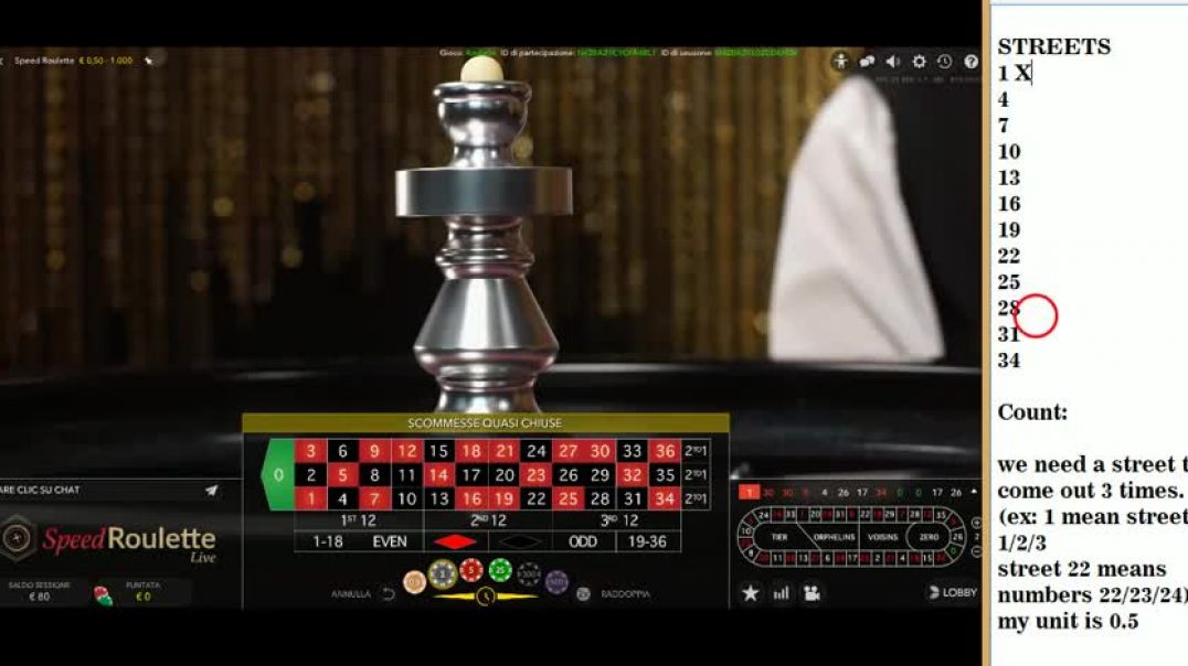 INCREDIBLE ROULETTE STRATEGY_SYSTEM TO WIN 2017 ♠ _The Italian Method_ ♠ Live Roulette