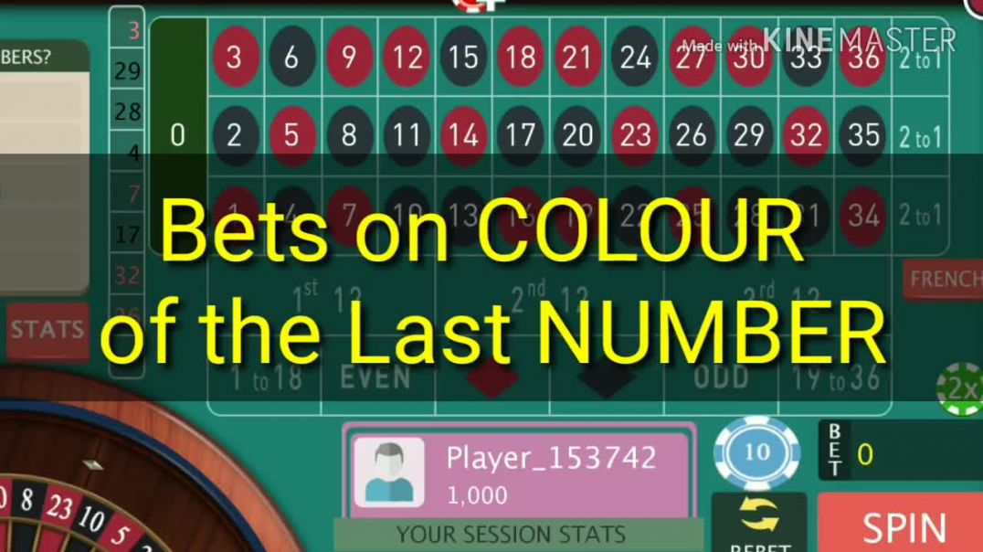 Dynamic Betting on RED  BLACK Roulette winning strategy Casino Games