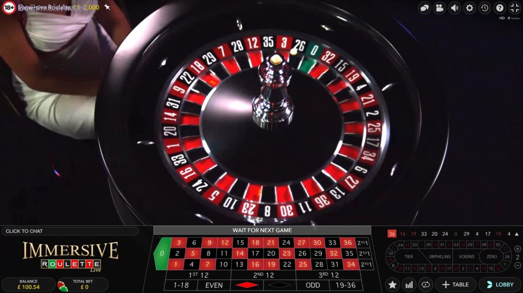 Roulette Immersive Action (For The Fans)