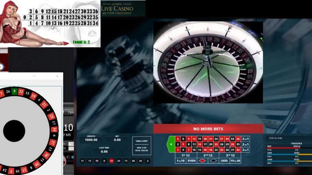 XXX Roulette Software Hot Spot 3 Numbers On Wheel Win 561 1St REAL
