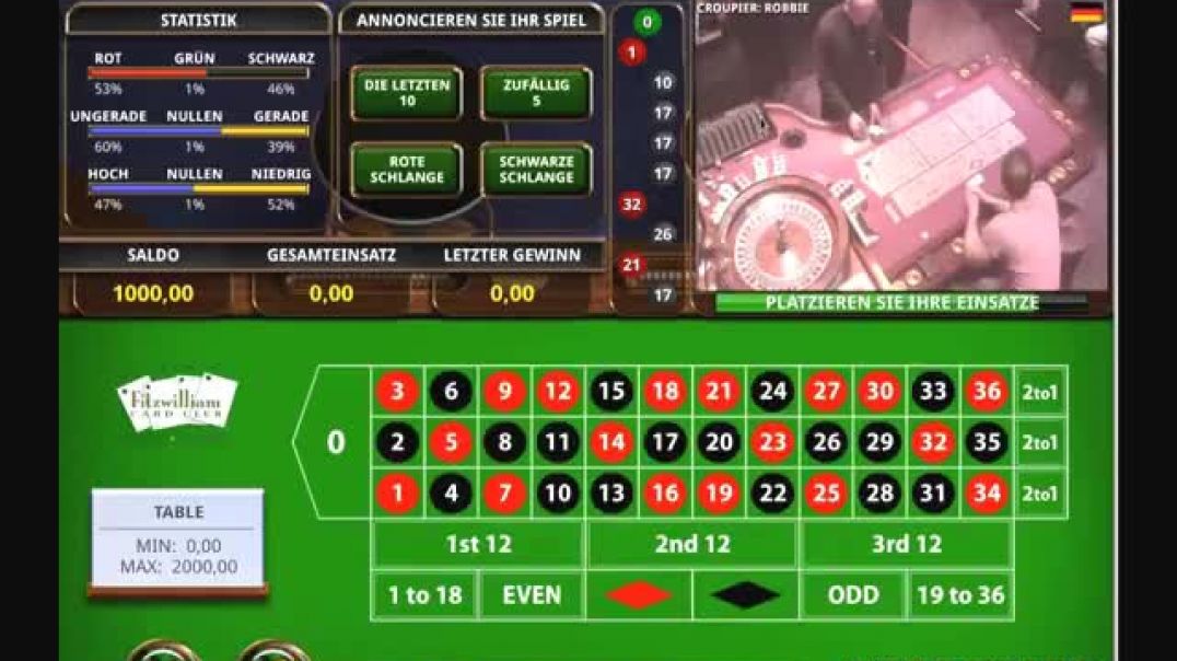 Win 9175 Roulette LIVE From 1000 To 10175  Sneak Peek High Skill Level Professional Player Playing