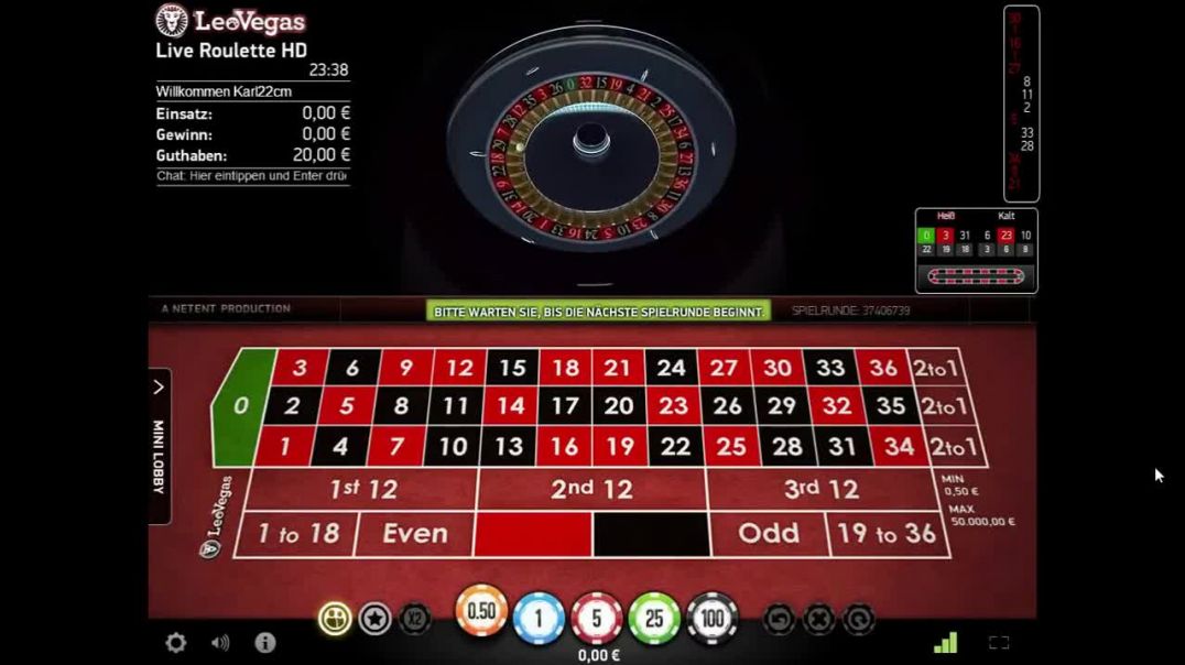 How to Win at European Roulette 250€ profit