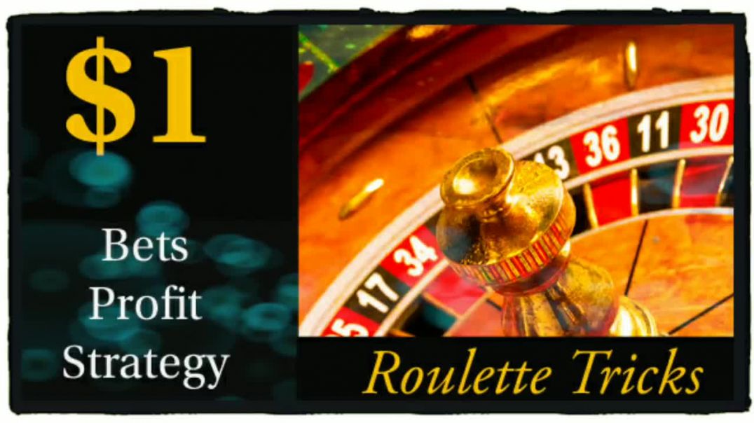$1 units Bets  small bets big profit  Roulette WIN tricks  easy and quick money from Roulette