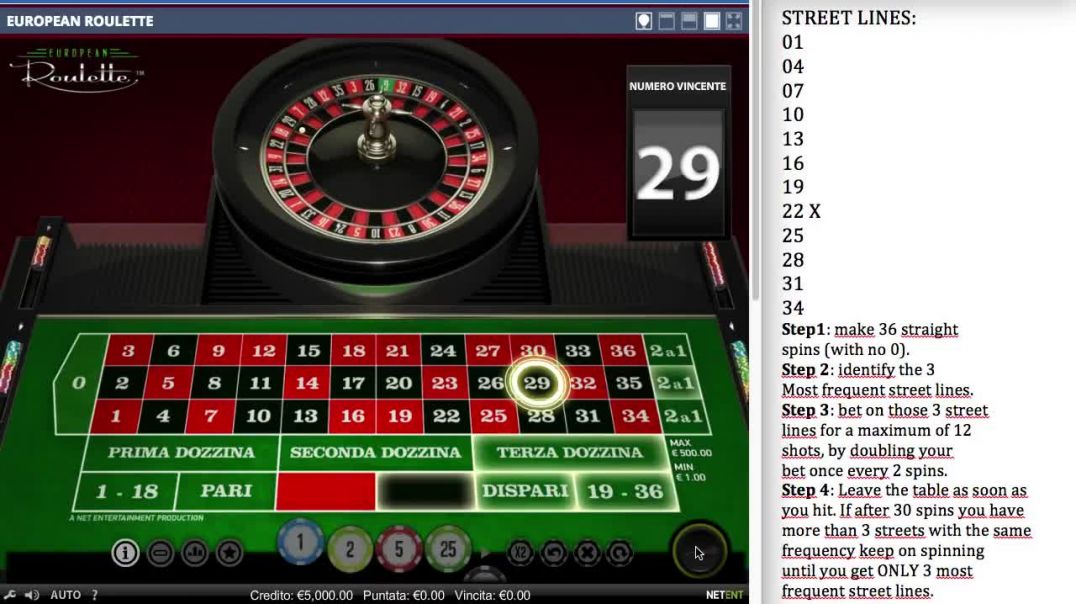 SPECIAL EXTRA ROULETTE STRATEGY for 500 SUBSCRIBERS !!!