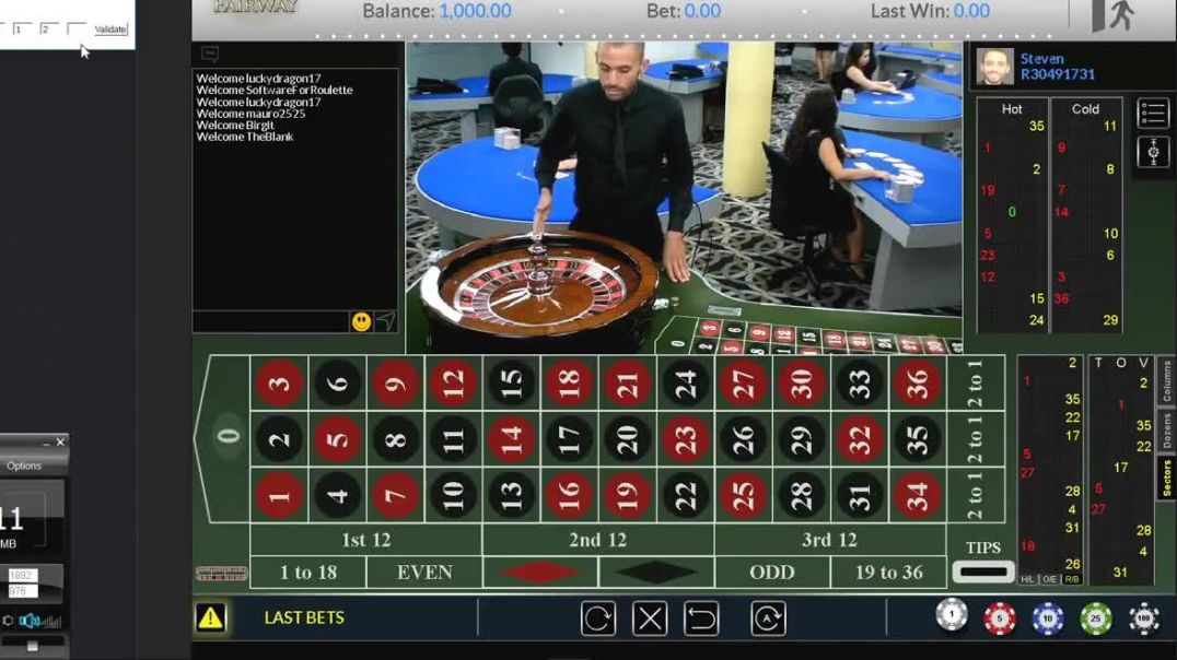 Live Roulette  European  ViG With Prediction Software  Win 455 REALCash Money
