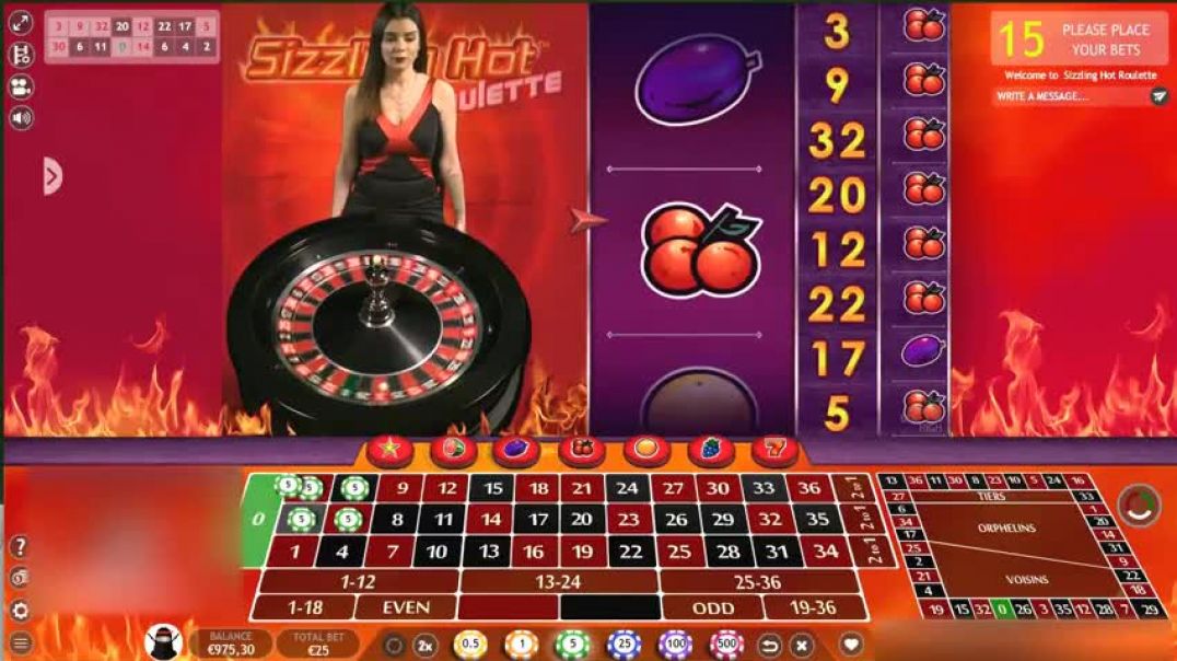 Live Roulette Win 565€ Real Cash Sizzling Hot Extreme Live Gaming Session 8