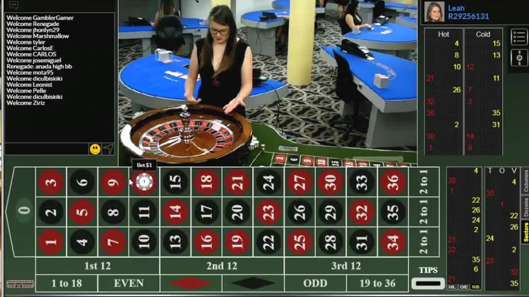 Win 3878 Live European Roulette Visionary iGaming REAL