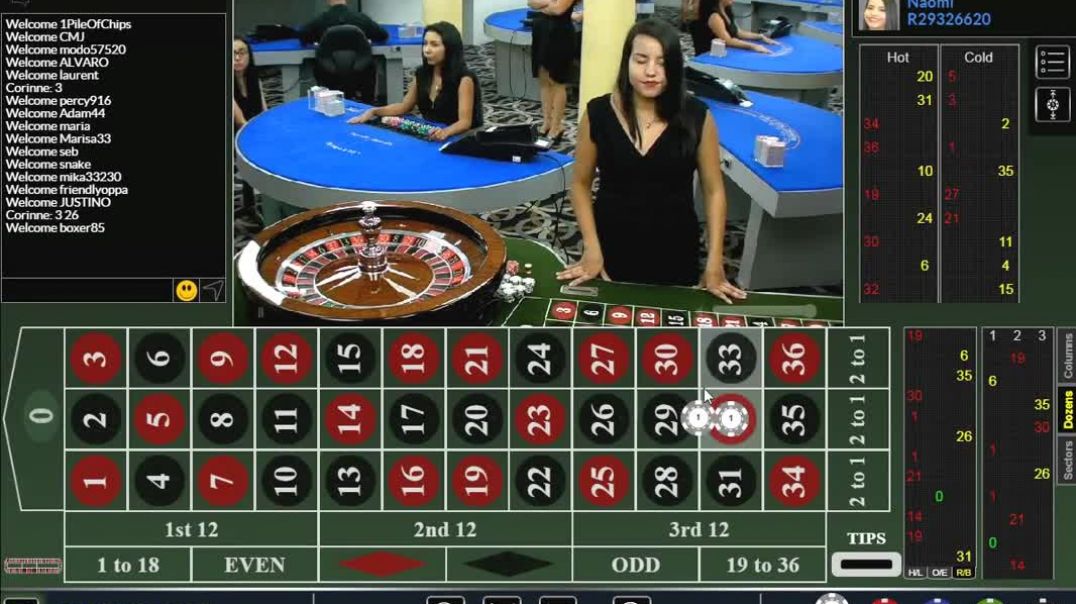 Win 690 Live European Roulette Visionary iGaming REAL