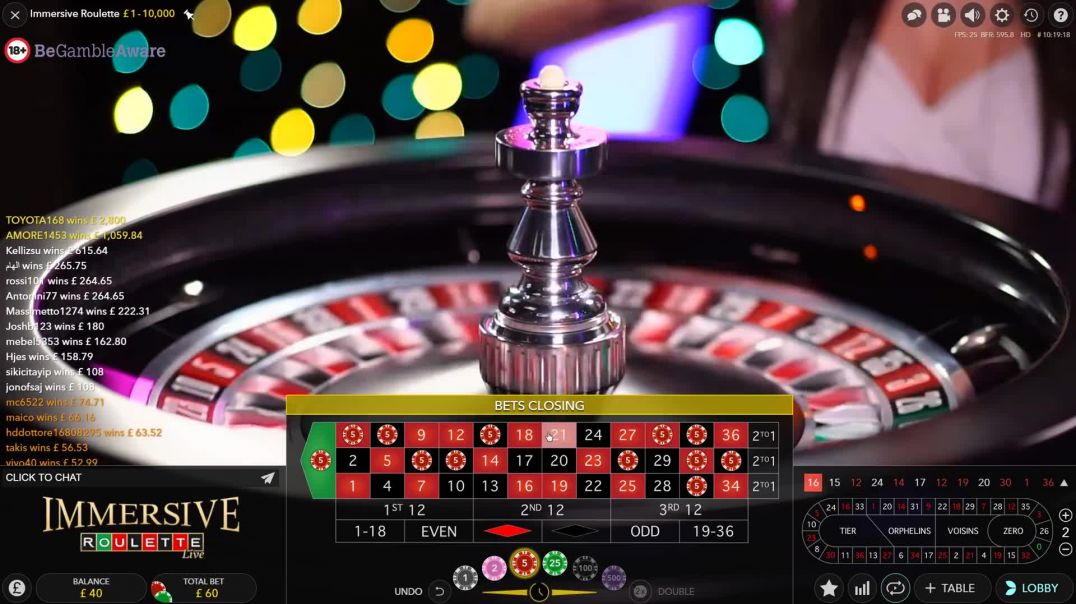 Immersive Roulette Big Bets Jackpot Zero
