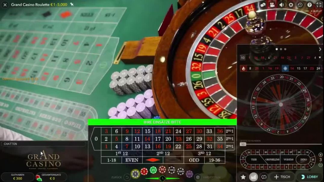 Grand Casino Roulette HIGH STAKES, GRAZY WINS, HUGE WINS