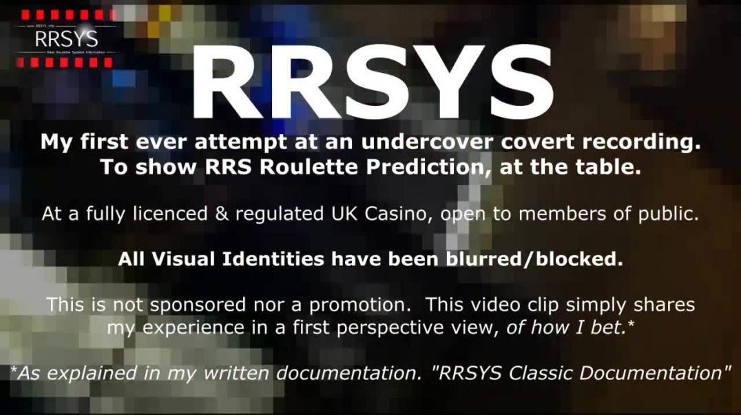 ▀ RRSYS Roulette Prediction EXCLUSIVE Hidden Camera Inside a Real Casino BEATING Roulette