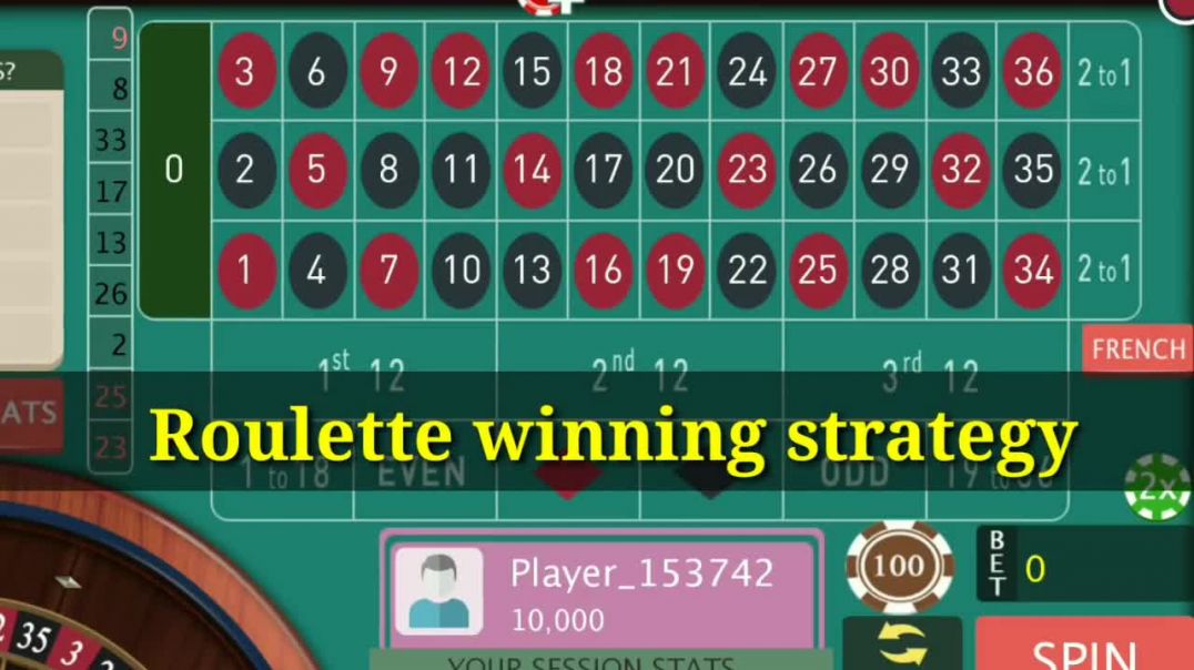 Roulette winning Tricks CORNER BETS