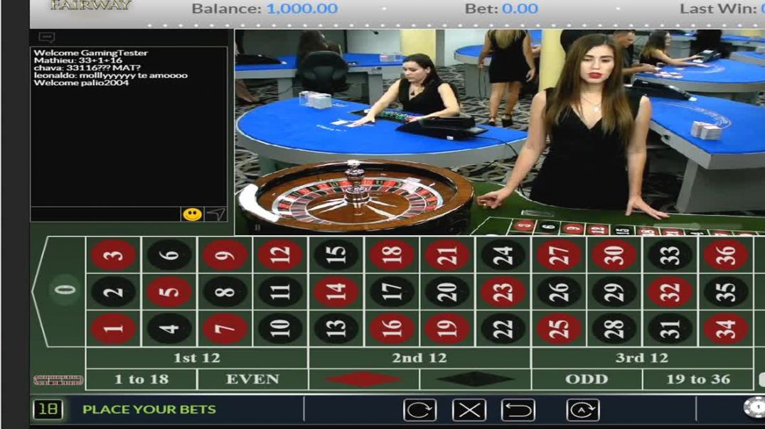 Roulette LIVE Win 838.00  REAL playing 1000 aim win from start sum30%-50% 300-500 then stop session