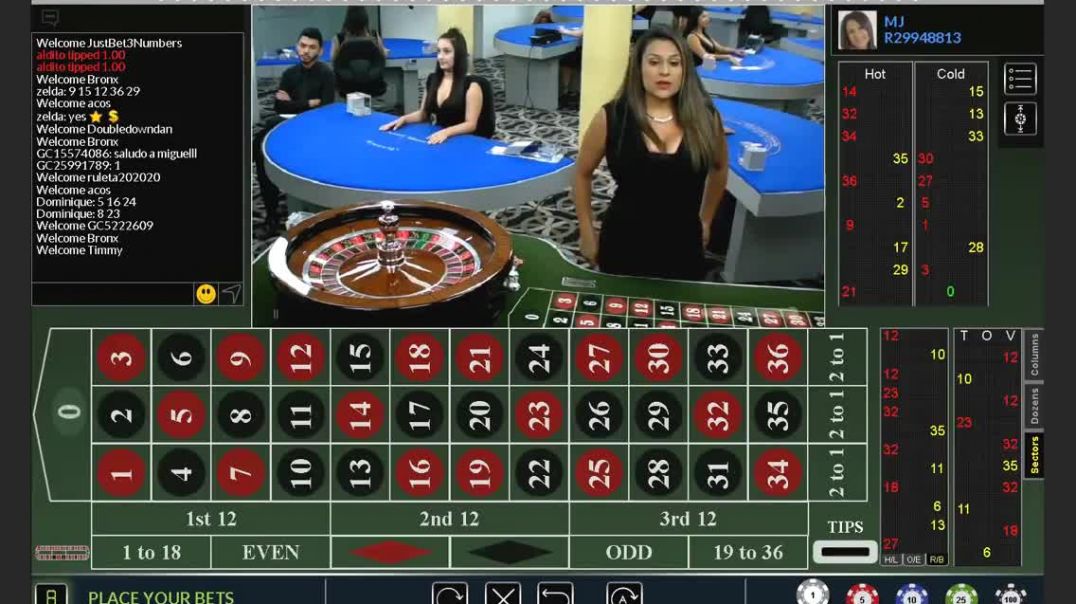Roulette Live At ViG Live European Roulette One Hit Win 529 REAL Money Practice