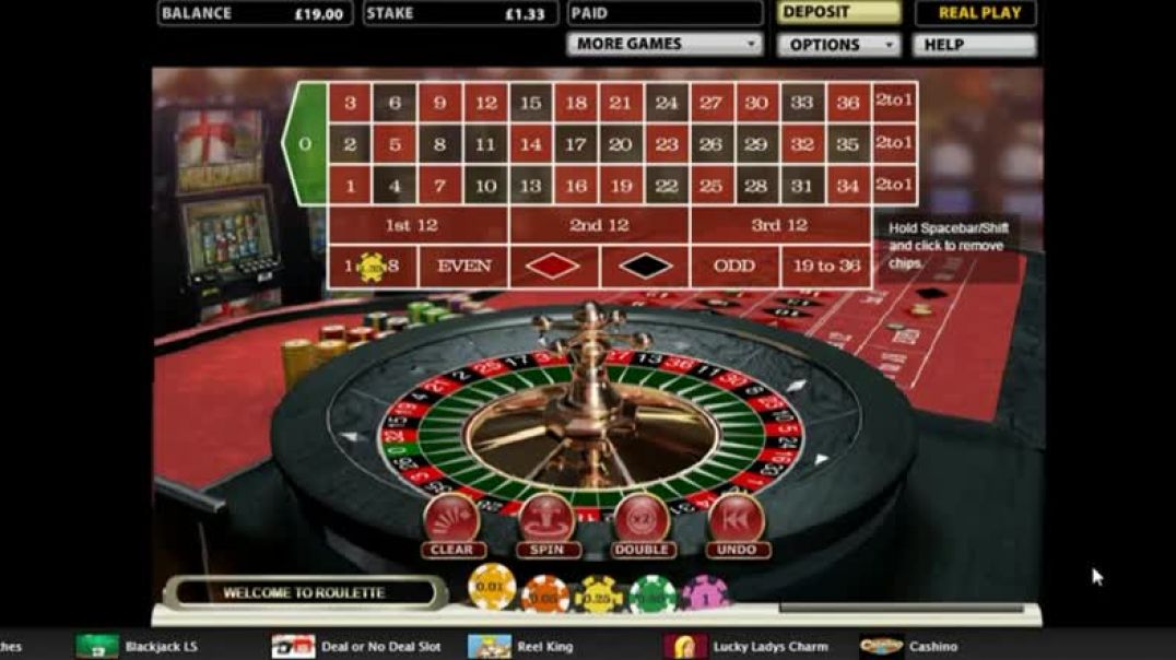 roulette system - WALK THE PLANK - real cash