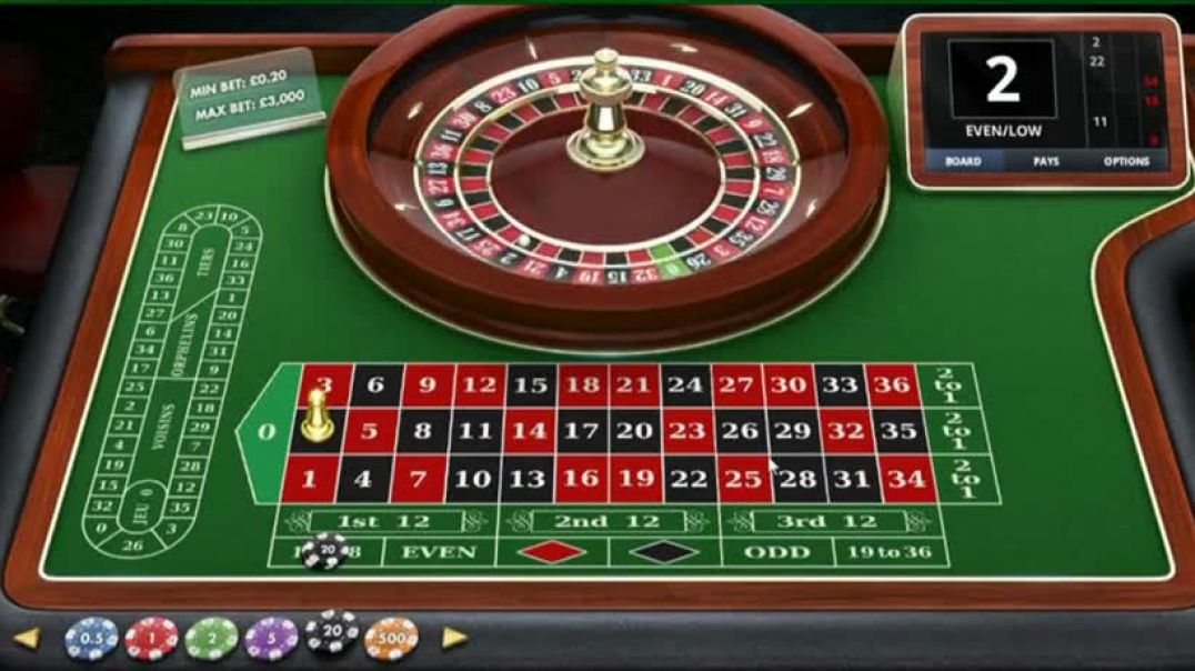 Roulette £40 to £1000 CHALLENGE - WOW