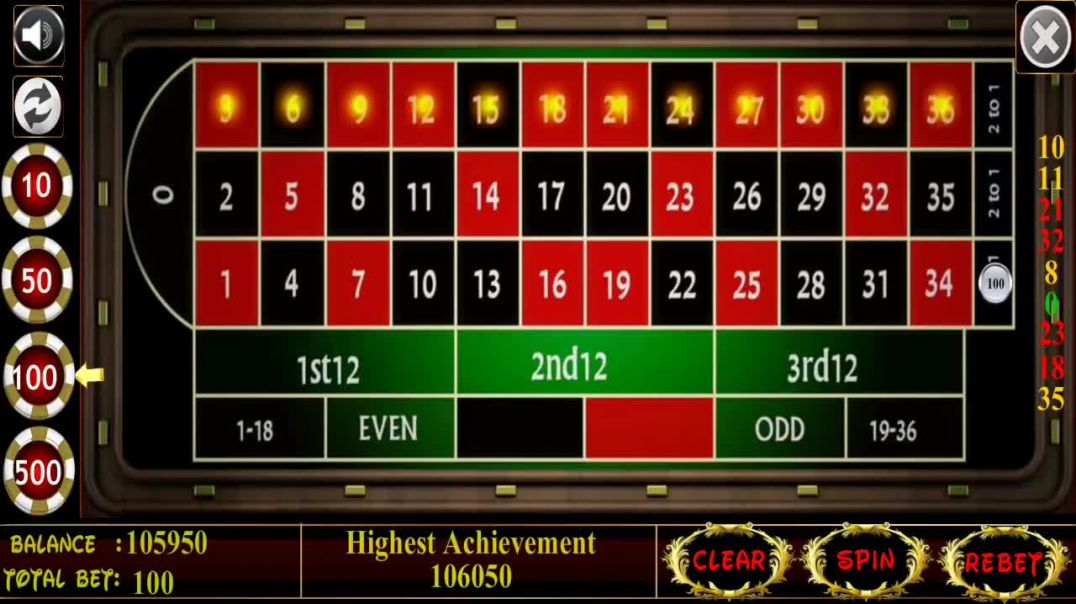 100%Best winning Strategy to Roulette..winning formula to roulette