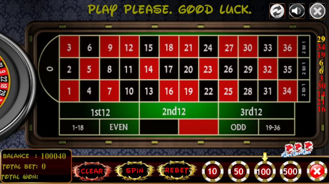 Roulette win everyday without loss 100% win