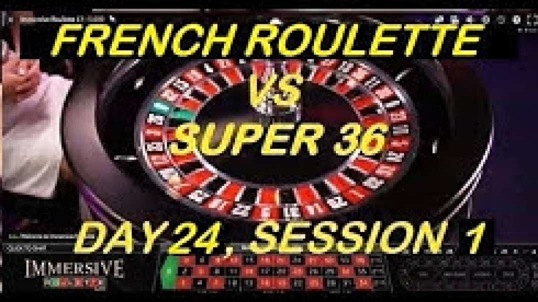 €4600+ Completed - French Roulette VS SUPER 36 Best Roulette Software - Day 24, Session -1