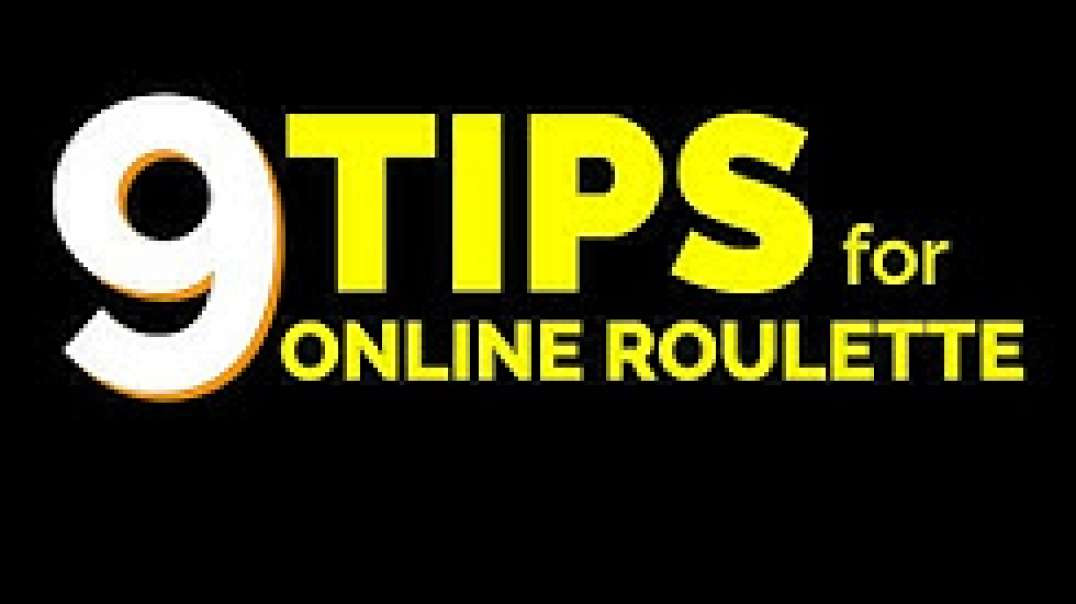 Online Roulette Tips (Dont Get Fooled)