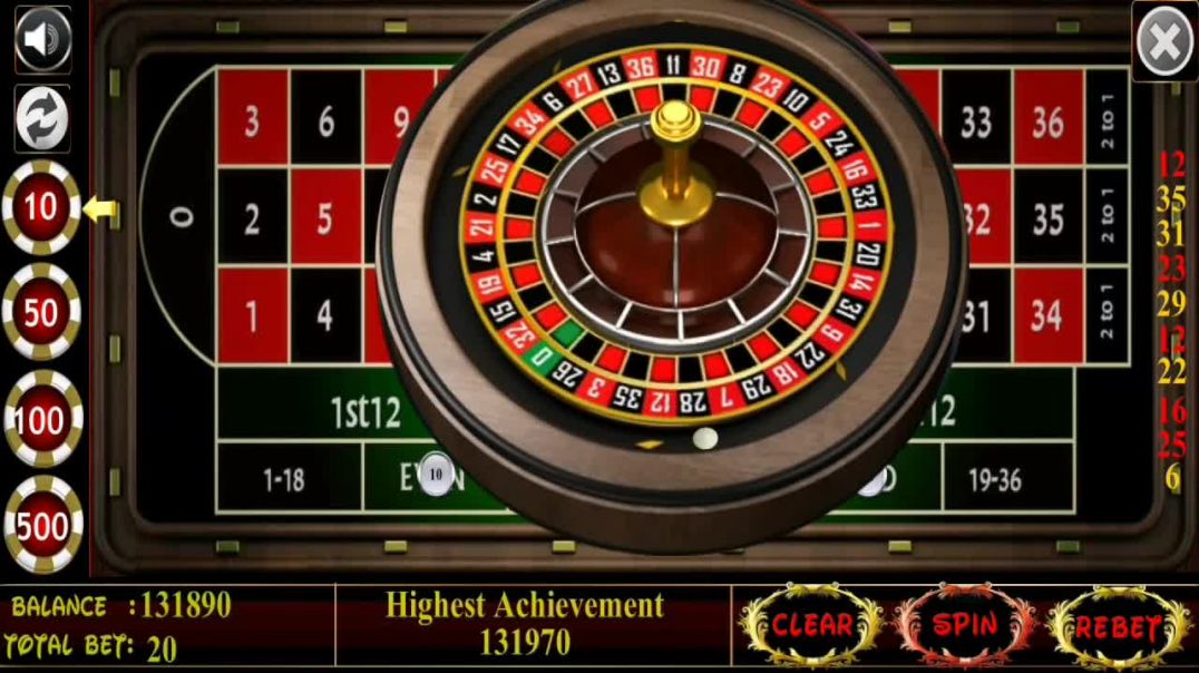 Roulette Double betting = Double win Formula to Roulette