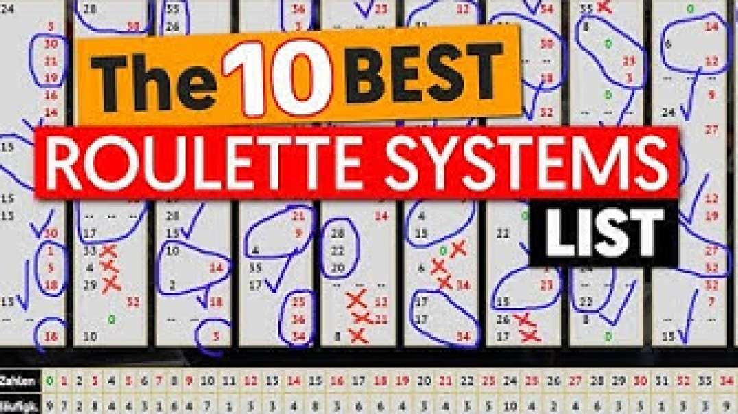 The Best 10 Roulette Systems 2020