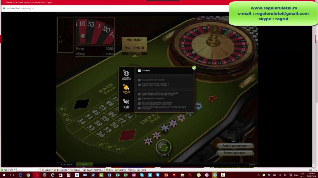 ROULETTE *** ONLINE CASINOS THAT ACTUALLY PAY OUT *** BUZAN ADRIAN - REGELE RULETEI