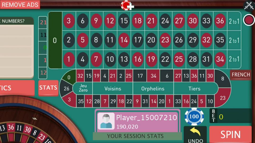 Roulette Good Run On Numbers
