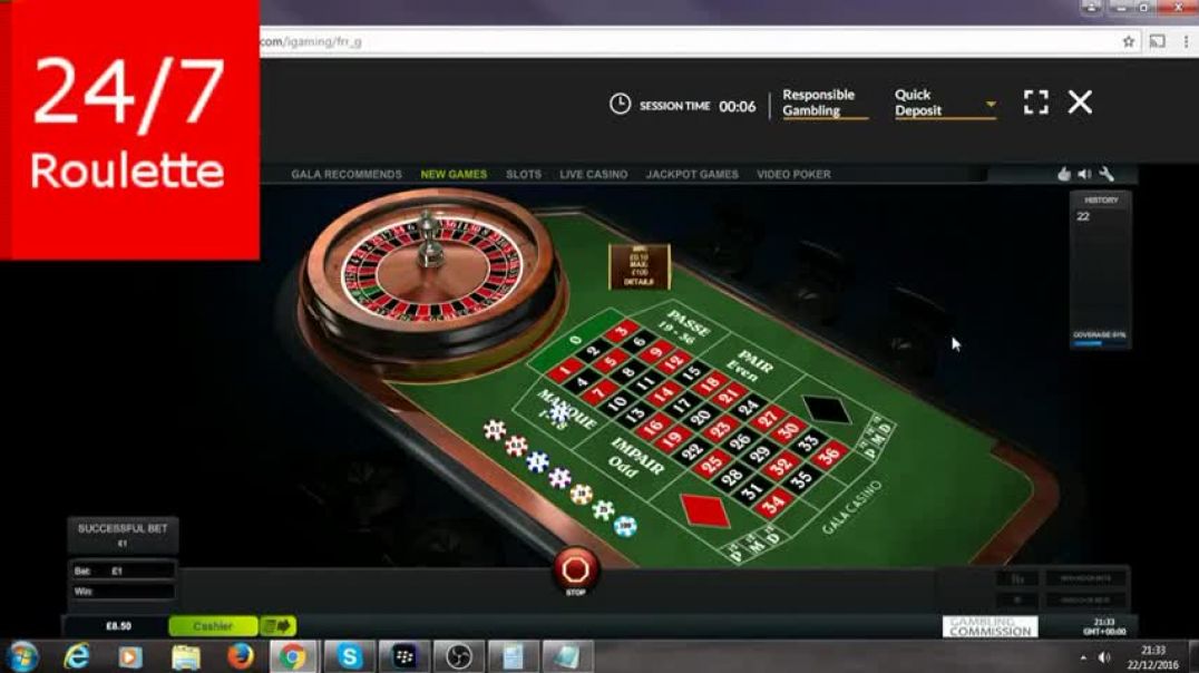 ROULETTE - 2BET SYSTEM STRATEGY - REAL MONEY