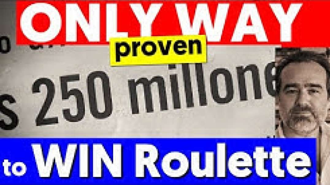 Only PROVEN Way to Win Roulette! (True Winners)