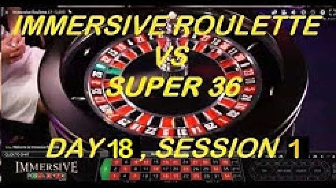€3800+ Completed - Immersive Roulette VS SUPER 36 Roulette Software