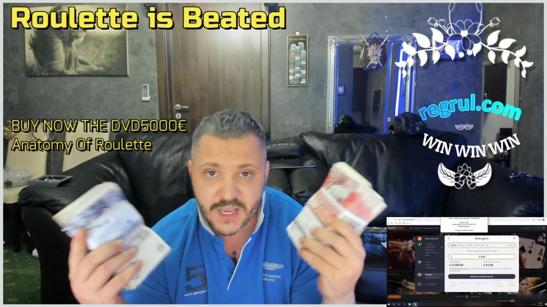 Buzan Adrian | Roulette SCAM | FAKE MONEY !!!MUST SEE!!!