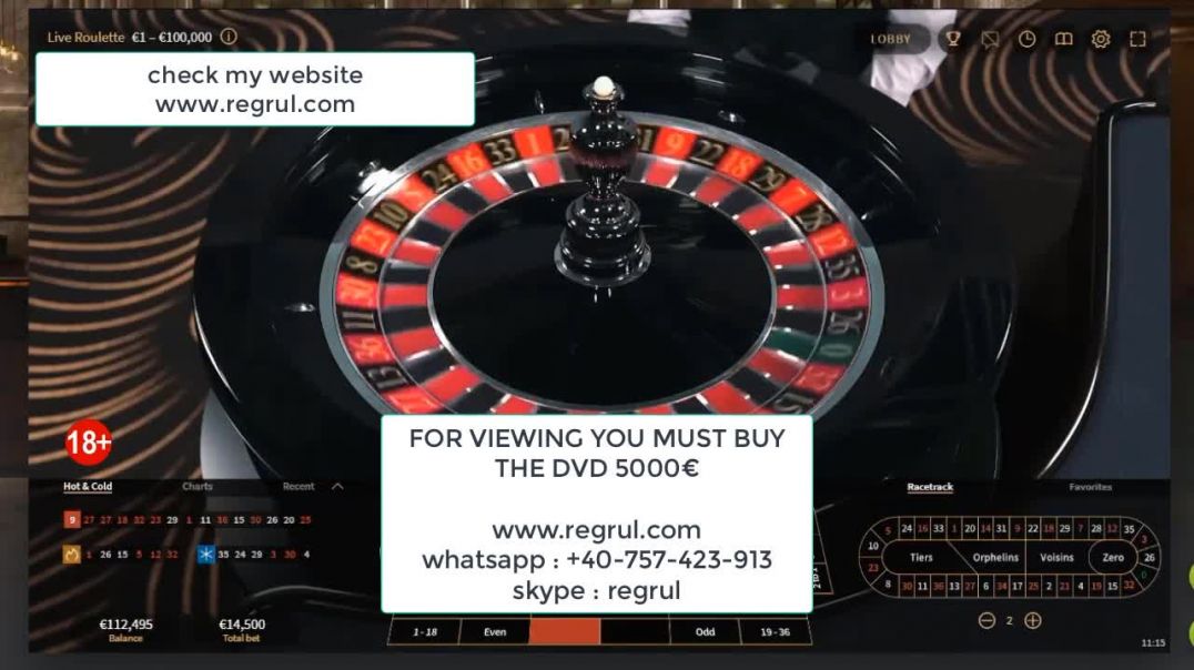 SUPER VIP 3 - €102,000 LIVE ROULETTE JACKPOT ★ HIGH STAKES HUGE HIT!!!