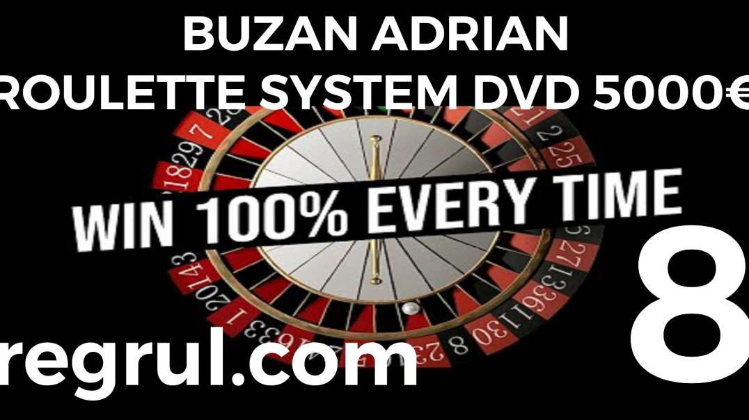 8# ROULETTE | Adrian Buzan (REGELE RULETEI) -  Roulette Visit My Website RegRul.Com